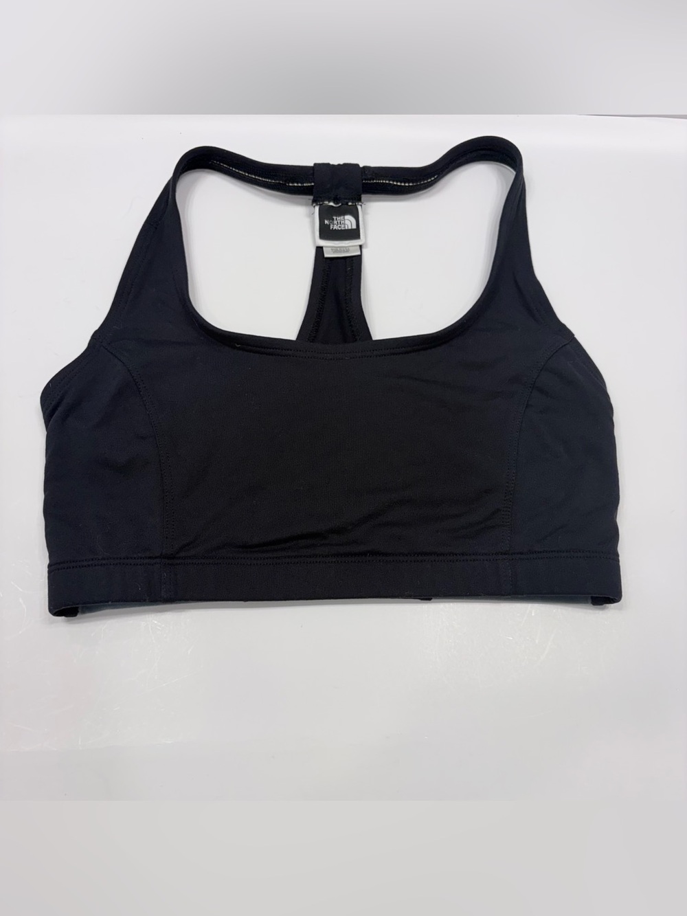 The North Face Black & Gray Racerback Sports Bra S Tags SportsBra MadeInUSA